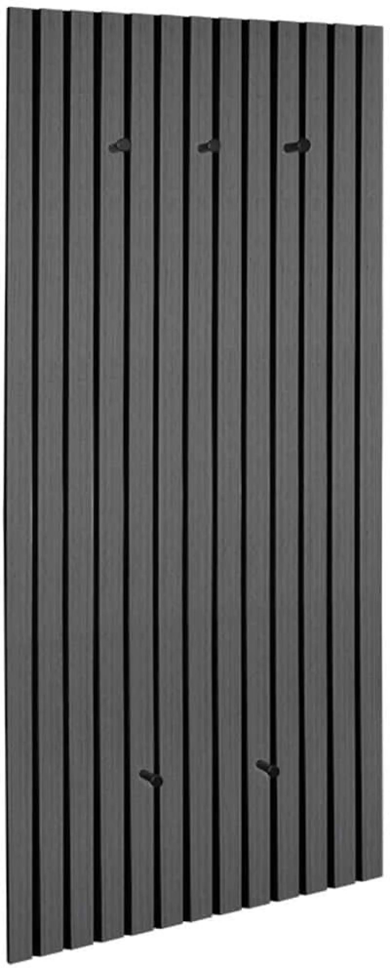 Κρεμάστρα Τοίχου Grace 2270342 50x125cm Black Mirrors & More Mdf