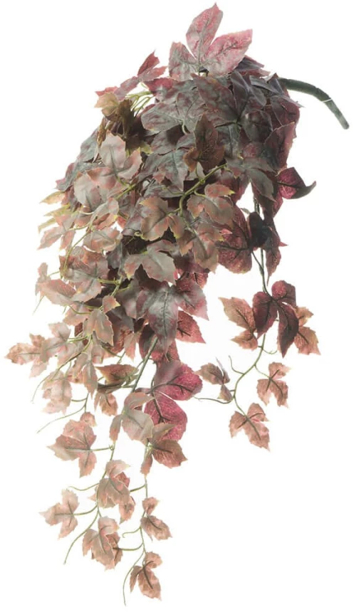 Τεχνητός Κρεμαστός Σφένδαμος Saccharinum 4471-7 70cm Purple Supergreens Ύφασμα,Πλαστικό