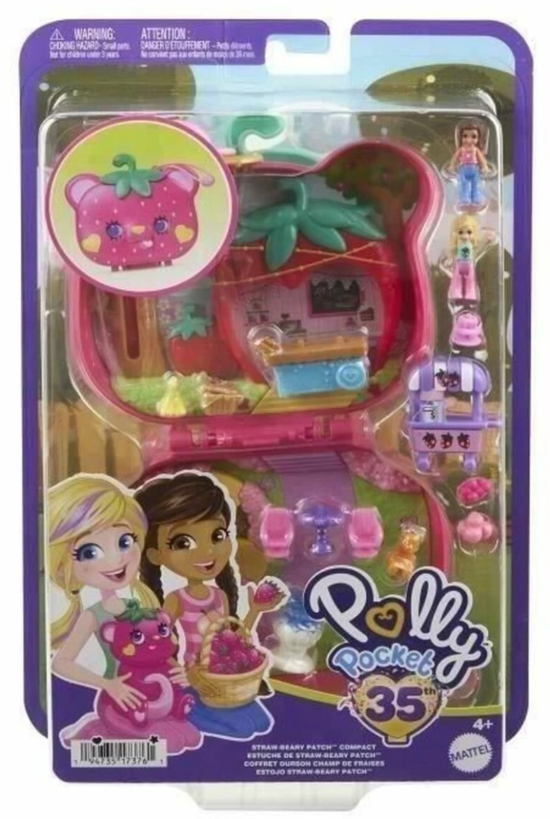 Playset Polly Pocket OURSON FRAISE