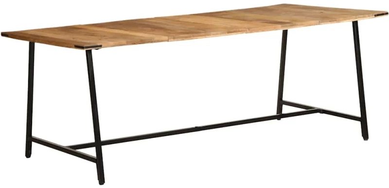 vidaXL Τραπεζαρία 200 x 100 x 75 εκ. από Μασίφ Ξύλο Μάνγκο