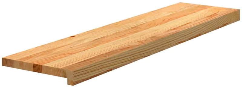 vidaXL Πατάκια Σκάλας 4 τεμ. Ανοιχτό Καφέ 100x25x2 cm Ξύλο Δρυός