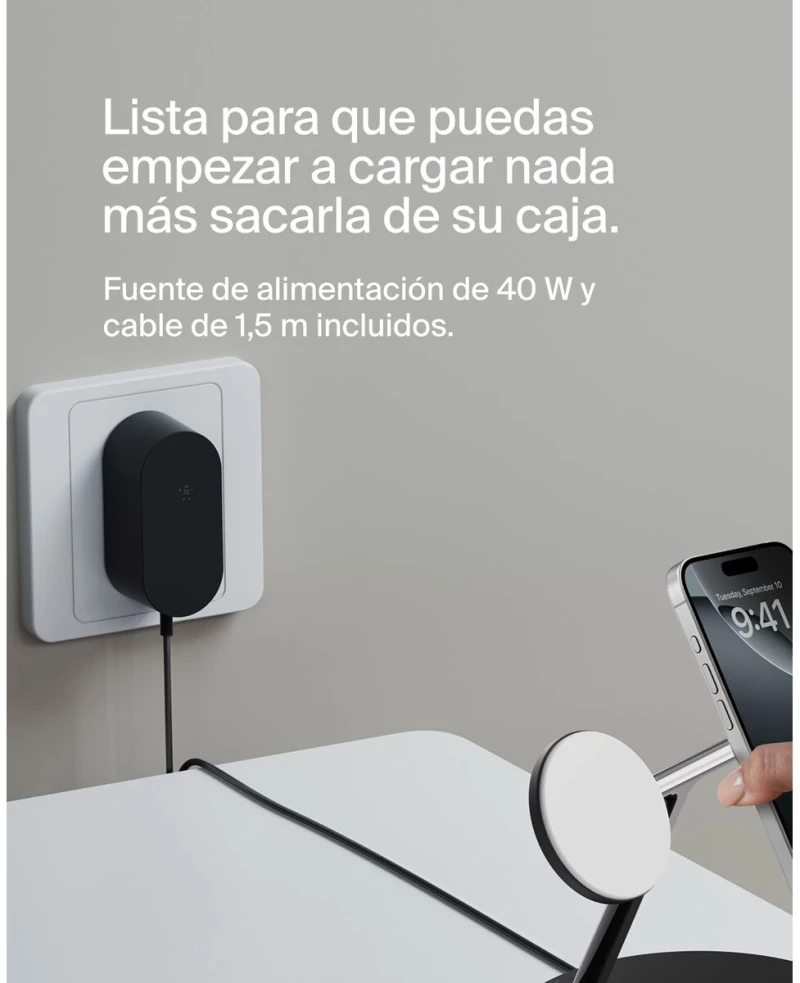 Φορτιστής Τοίχου Belkin WIZ032KQBK Μαύρο 15 W (1 μονάδα)