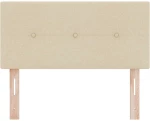 vidaXL Κρεμ LED Κεφαλάρι με Κουμπιά 90 cm
