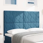 vidaXL Κεφαλάρι LED σχέδιο διαμαντιών, σκούρο μπλε, 144 cm.