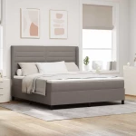 vidaXL Κρεβάτι με Στρώμα Ταπέτ 180x200 εκ. Υφασμάτινο