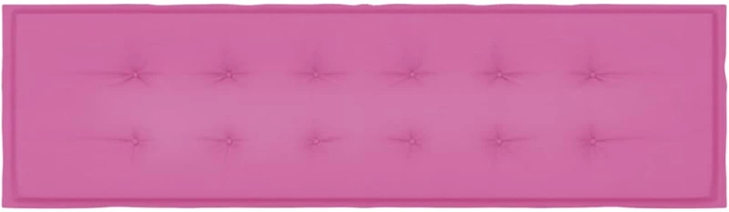 vidaXL Μαξιλάρι Κήπου Ροζ 180x50x4 εκ Ύφασμα Oxford