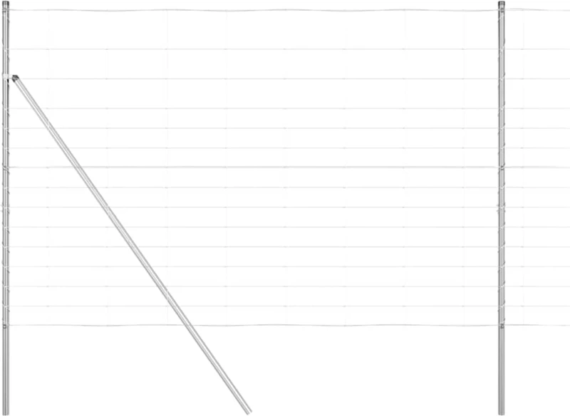 vidaXL Περίφραξη Πεδιάδας 1.6x25 μ Γαλβανισμένο Ατσάλι