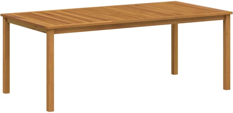 vidaXL Σετ Τραπεζαρίας Κήπου 9 pcs Μαύρο 200 x 100 x 74 cm