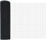 vidaXL Γκρι Συρμάτινος Φράκτης 0,5x100 μ Χάλυβας