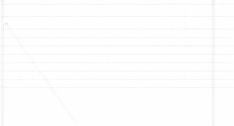 vidaXL Φράχτης 1x25 μ από Γαλβανισμένο Χάλυβα