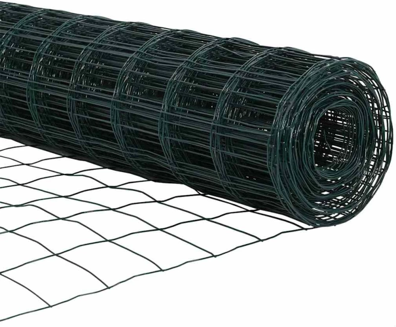 vidaXL Ευρωπαϊκός Φράκτης Πράσινος 0.6x50 μ Χάλυβας