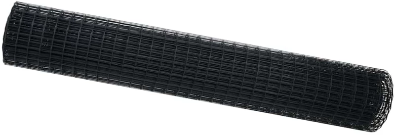 vidaXL Ευρωπαϊκός Γκρίζος Φράχτης 1,6 x 10 m Σίδηρος