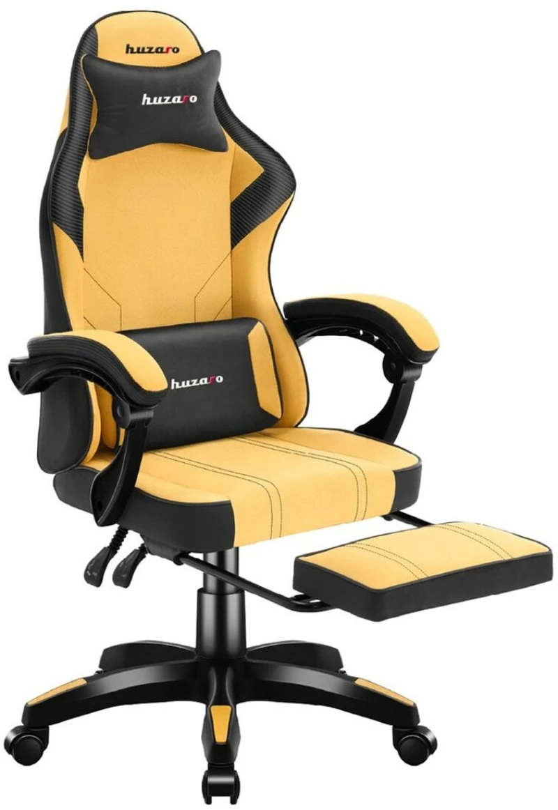 Καρέκλα Παιχνιδιού Huzaro HZ-FORCE 3.7 YELLOW Κίτρινο Μαύρο