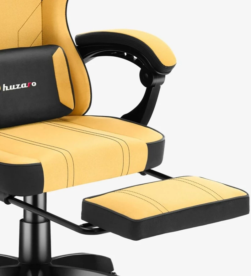 Καρέκλα Παιχνιδιού Huzaro HZ-FORCE 3.7 YELLOW Κίτρινο Μαύρο