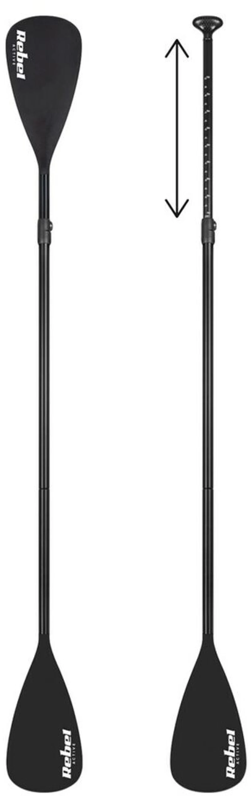 Φουσκωτή Κυματοσανίδα Paddle Surf με Αξεσουάρ Rebel RBA-4500-WH Λευκό