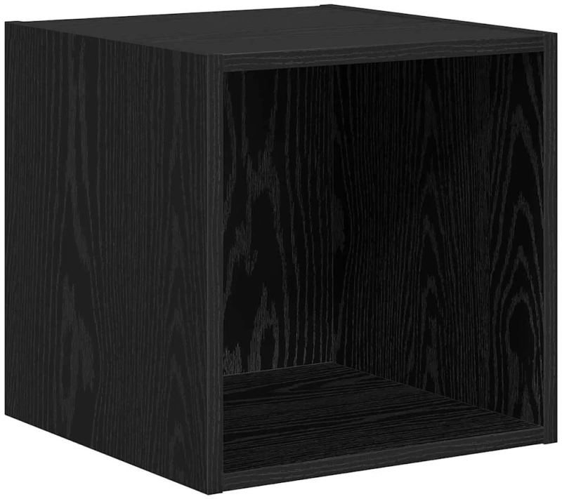 vidaXL Σετ επίπλου τηλεόρασης 4 pcs Μαύρη δρυς 37 x 37 x 142.5 εκ