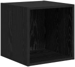 vidaXL Σετ επίπλου τηλεόρασης 4 pcs Μαύρη δρυς 37 x 37 x 142.5 εκ