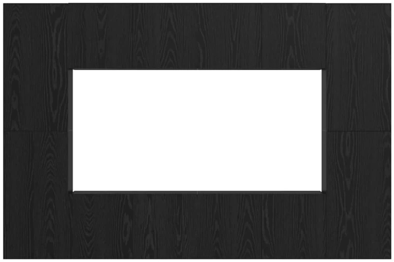 vidaXL Σετ επίπλου τηλεόρασης 8 pcs Μαύρη Δρυς 181 x 30 x 120 εκ
