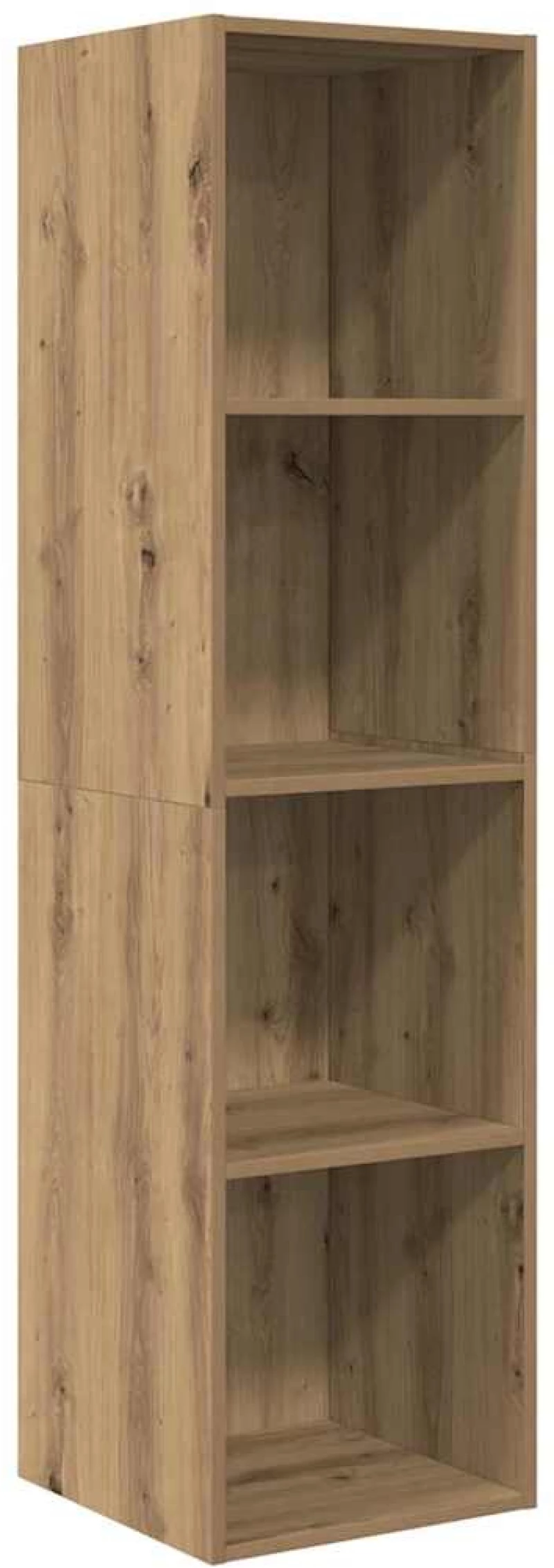 vidaXL Σετ επίπλου τηλεόρασης 4 pcs artisan δρυς 37 x 37 x 142.5 εκ
