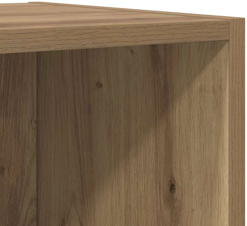 vidaXL Σετ επίπλου τηλεόρασης 2 pcs artisan δρυς 37 x 37 x 142.5 εκ