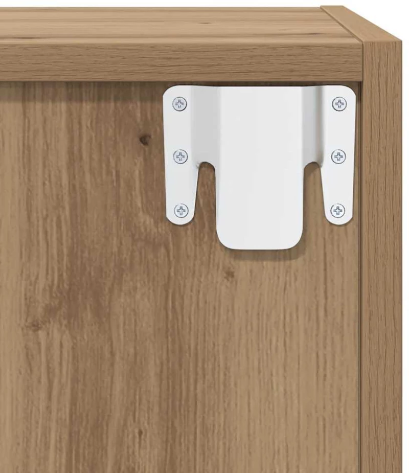 vidaXL Σετ επίπλου τηλεόρασης 2 pcs artisan δρυς 37 x 37 x 142.5 εκ