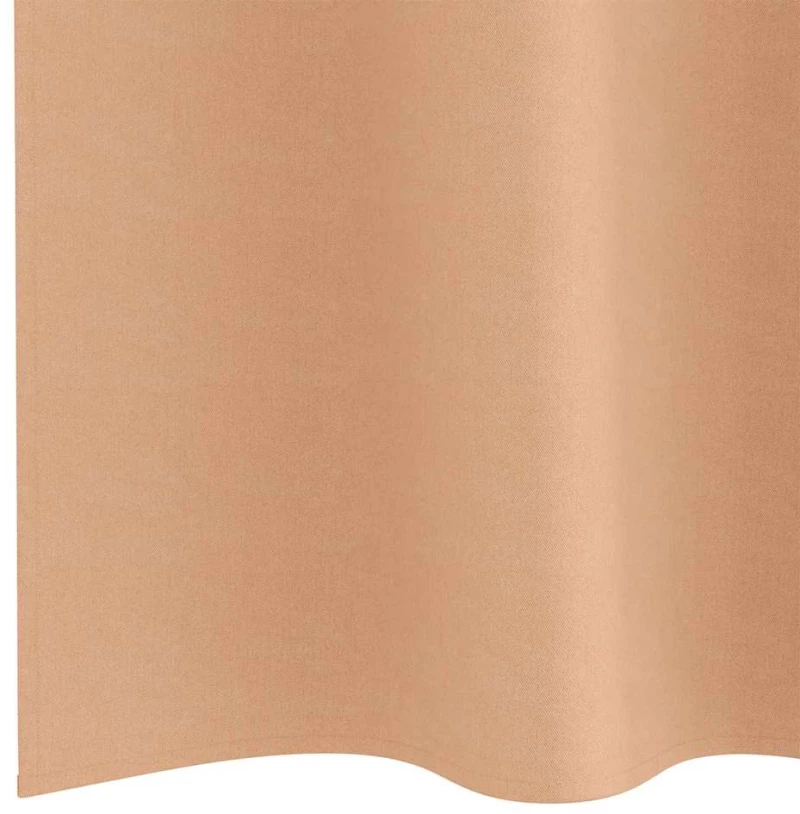 vidaXL Κουρτίνες 2 pcs Ανοιχτό καφέ 225 x 140 εκ. Πολυεστέρας