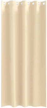 vidaXL Κουρτίνες με κουρτίνες 2 pcs Κρεμ 225 x 140 εκ. Πολυεστέρας