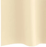 vidaXL Κουρτίνες με κουρτίνες 2 pcs Κρεμ 225 x 140 εκ. Πολυεστέρας