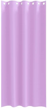 vidaXL Κουρτίνες με κουρτίνες 2 pcs Μοβ 225 x 140 εκ. Πολυεστέρας