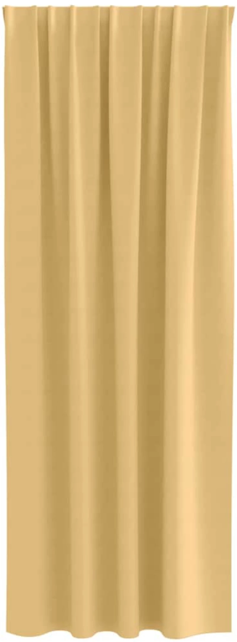 vidaXL Κουρτίνες με κουρτίνες 2 pcs Μπεζ 260 x 140 εκ. Πολυεστέρας