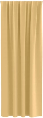 vidaXL Κουρτίνες με κουρτίνες 2 pcs Μπεζ 260 x 140 εκ. Πολυεστέρας