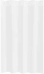 vidaXL Κουρτίνες με κουρτίνες 2 pcs Λευκό 140 x 175 εκ. Πολυεστέρας