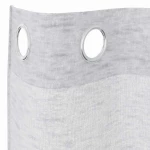 vidaXL Κουρτίνες 2 pcs Ανοιχτό γκρι 140 x 225 cm Πολυεστέρας