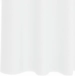 vidaXL Κουρτίνες με κουρτίνες 2 pcs Λευκό 140 x 175 εκ. Πολυεστέρας