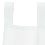 vidaXL Κουρτίνες με κουρτίνες 2 pcs Λευκό 140 x 175 εκ. Πολυεστέρας