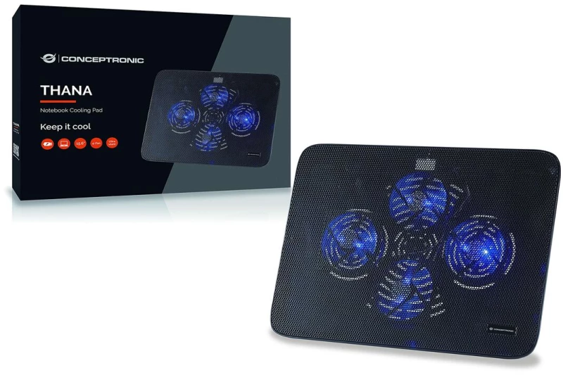 Βάση ψύξης laptop Conceptronic
