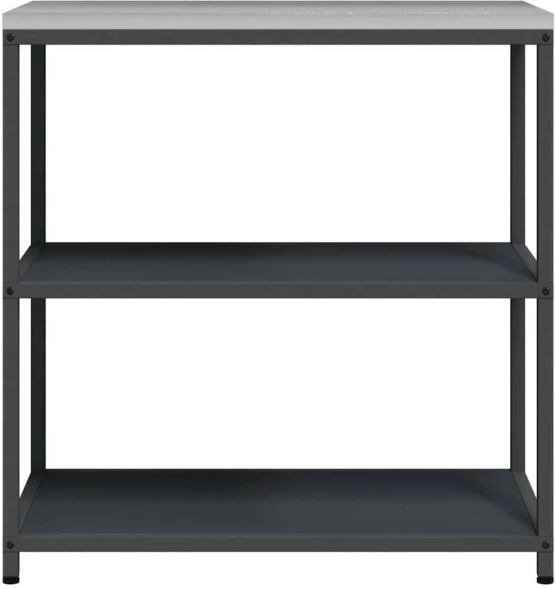 vidaXL Ράφι Αποθήκευσης Κουζίνας Ανθρακί 60 x 50 x 92 εκ. Ατσάλι