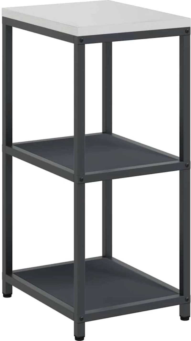 vidaXL Ράφι Αποθήκευσης Κουζίνας Ανθρακί 60 x 50 x 92 εκ. Ατσάλι