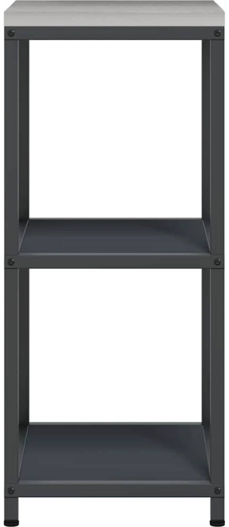 vidaXL Ράφι Αποθήκευσης Κουζίνας Ανθρακί 60 x 50 x 92 εκ. Ατσάλι