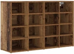 vidaXL Ντουλάπα Παπουτσιών Παλαιό ξύλο 103x30x51 εκ Επεξεργασμένο ξύλο
