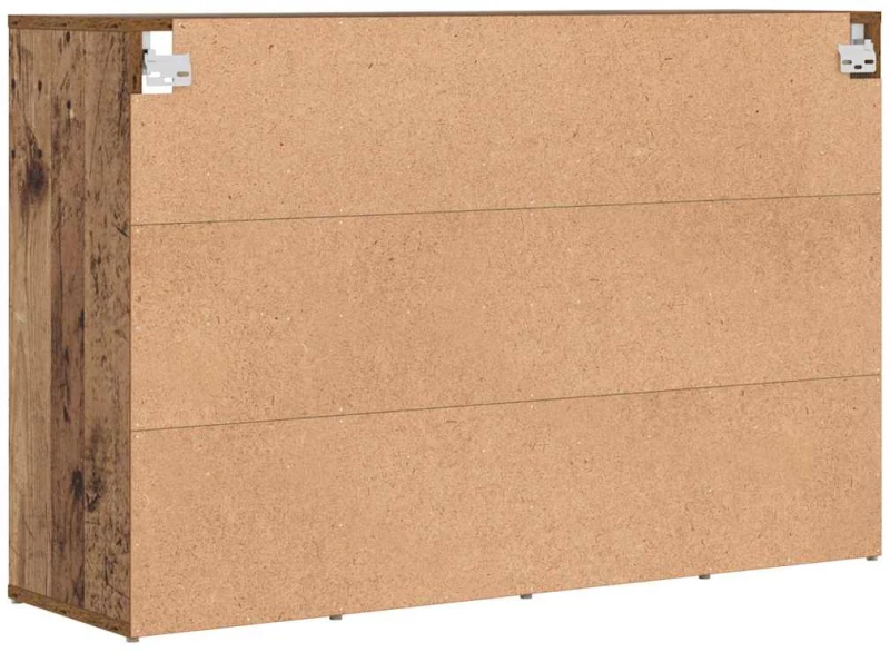 vidaXL Ντουλάπα Παπουτσιών Παλαιό ξύλο 103x30x51 εκ Επεξεργασμένο ξύλο