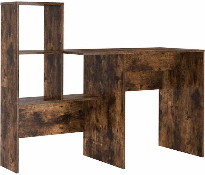 vidaXL Γραφείο Καπνιστή δρυς 131.5 x 50 x 106.5 εκ. Επεξεργασμένο ξύλο