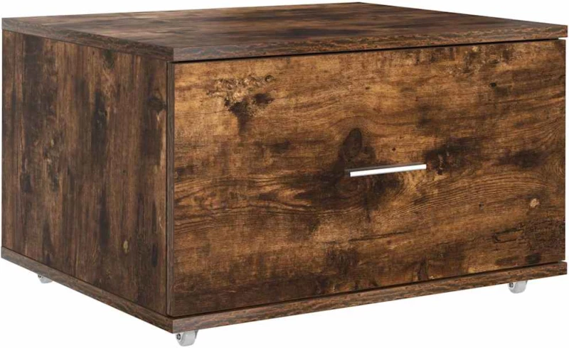 vidaXL Γραφείο Καπνιστή δρυς 131.5 x 50 x 106.5 εκ. Επεξεργασμένο ξύλο