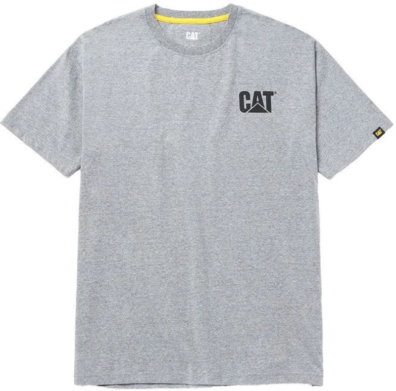 Μπλουζάκι Κοντομάνικο Γκρι Trademark Tee S W05324 | CAT