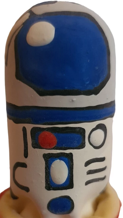 CONDOMERIE - HANDPAINTED NOVELTY CONDOMS ROBOT