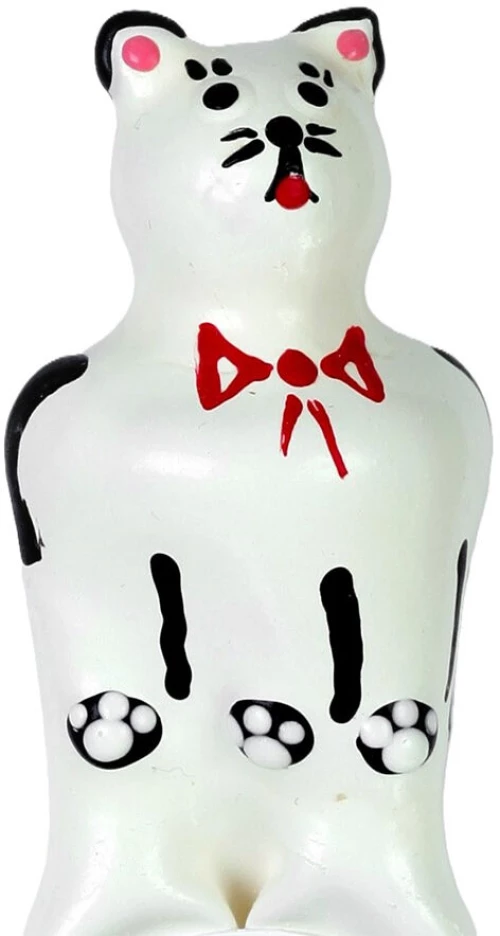 CONDOMERIE - HANDPAINTED NOVELTY CONDOMS CAT MODEL 2