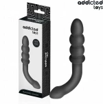 ADDICTED TOYS - DOUBLE ANAL MASSAGER SILICONE 16.5 CM