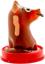 CONDOMERIE - HANDPAINTED NOVELTY CONDOMS DOG