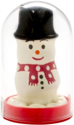 CONDOMERIE - HANDPAINTED NOVELTY CONDOMS SNOWMAN