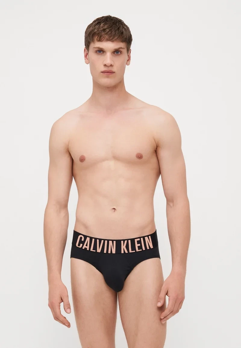 Ανδρικά SLIP Calvin Klein - Μαύρο - Multicolor - Fashion Λάστιχο - 3 pack